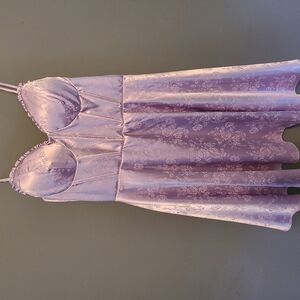 Juniors B Smart purple satin dress size 7/8